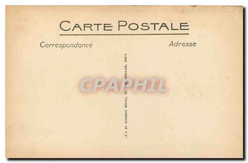 Paris (V°) - La Rue Soufflot et le Panthéon — LL, n° 165 - Verso