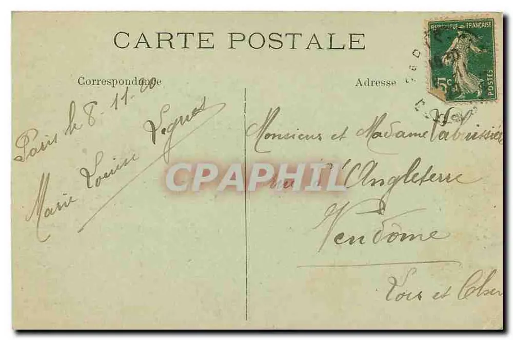 Paris — A Igreja de São Vicente de Paulo — NINA, n°73 - Verso
