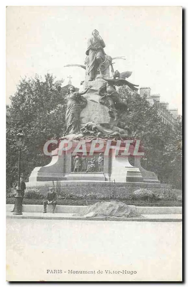 PARIS - Monument de Victor-Hugo — editor não indicado, número de série não visível - Frente