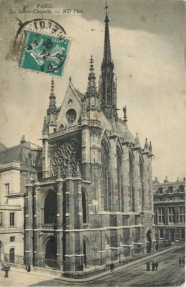 Paris — A Santa Capela — ND Pbot. - Frente