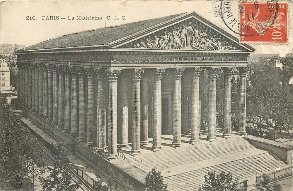 Paris — A Madeleine — C. L. C. n°216 - Frente