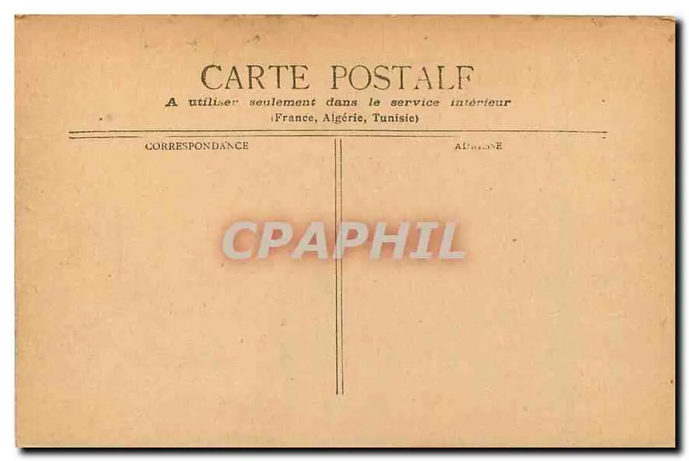 Paris - Cachoeira dos Eois de Eoulogne — editor não identificado, número de série não visível - Verso