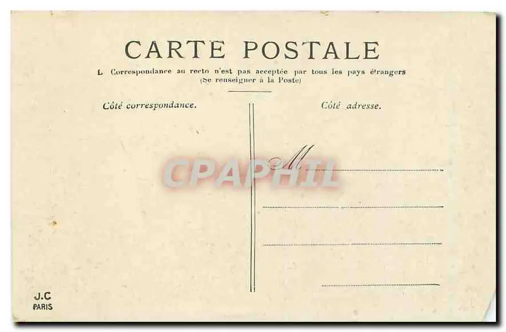 París — La Plaza del Palacio Real — J.C. Paris - Reverso
