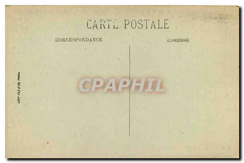 Paris — O Hôtel de Ville — LL — n° 817 - Verso