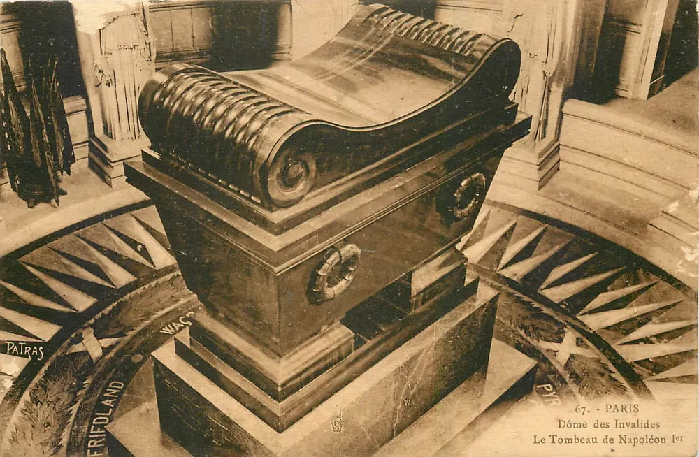Dôme des Invalides — Le Tombeau de Napoléon Ier — Éditeur Patras, n°67 - Recto