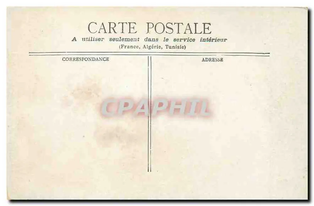 Paris - A Trindade — editor não visível, número de série não legível - Verso