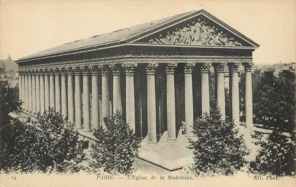 Parigi — L'Église de la Madeleine — ND. Phot. - Recto