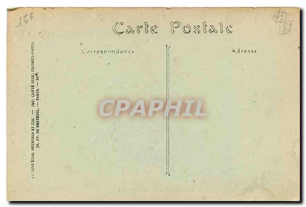 Paris — A Igreja da Madeleine — JPD Phot. - Verso