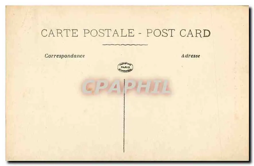 Paris – Pont Alexandre III – Ornamentale Motive — Verlag 'La Pensée' - Rückseite