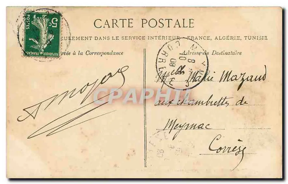 Bois de Boulogne — Croix Catelan — Châlet de la Croix Catelan — C. L. C. — n°494 - Verso