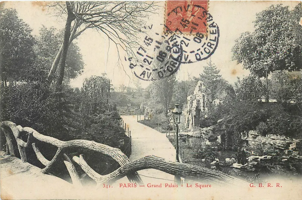 PARIS — Grand Palais — O Square — G.B.R.R. — n°341 - Frente