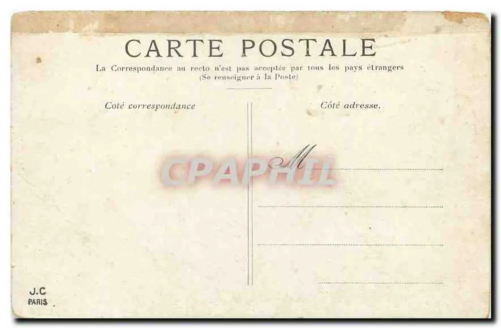 Paris — O Grand Palais (Champs-Élysées.) — J.C. Paris - Verso