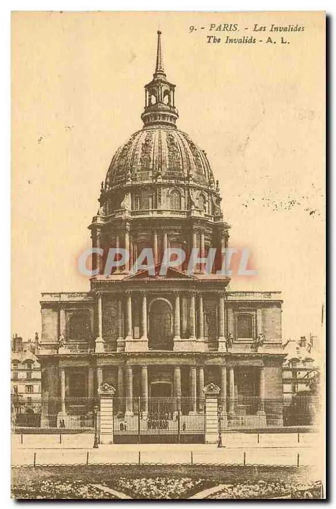 Paris - Les Invalides — A.L. n°9 - Frente