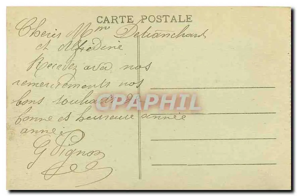 Parijs - Het Grand Palais — buitenkant — onbekende uitgever, n° 10 - Achterkant