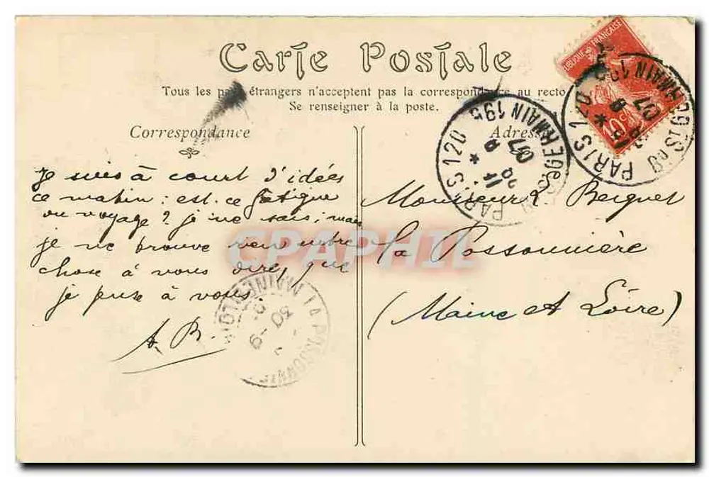 PARIS — Notre-Dame, Fachada — ND. Fot. n° 363 - Verso