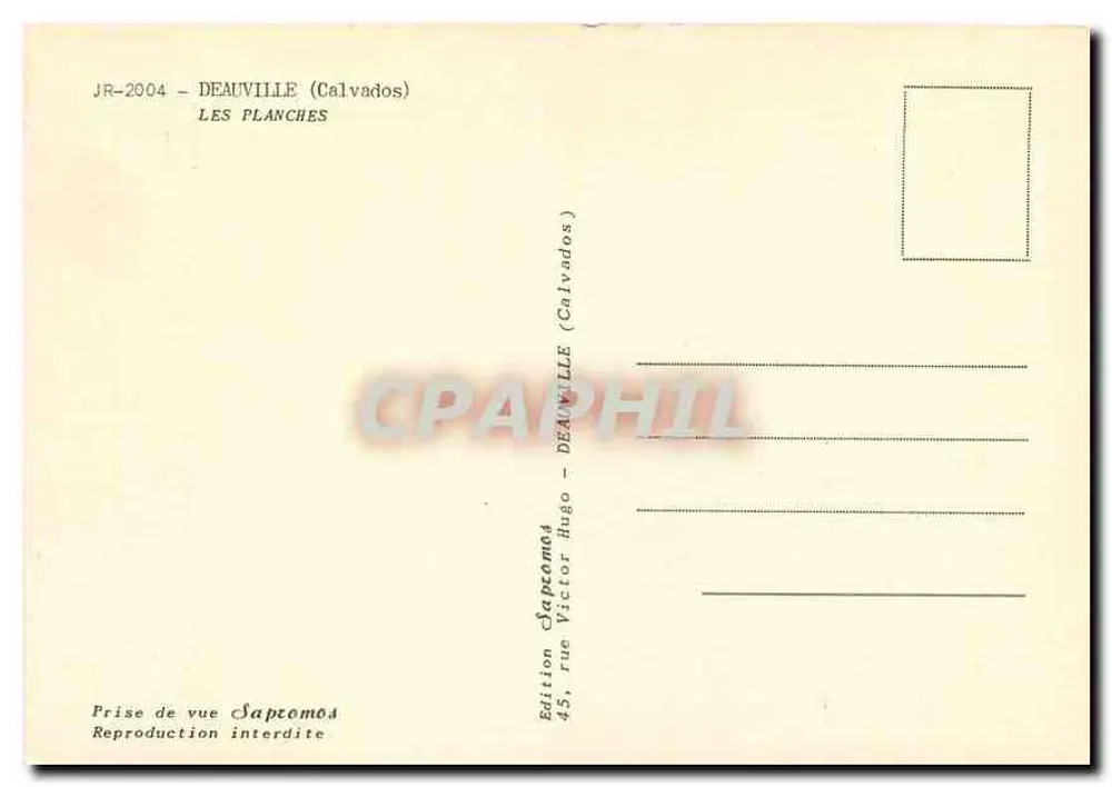 Deauville — Les Planches — Wydawnictwo Saptomos - Rewers