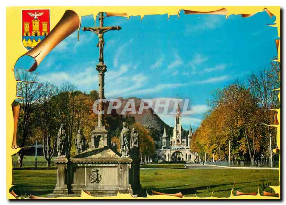 Lourdes — Le Calvaire Breton und die Basilika — Éditions Color Tadia - Vorderseite