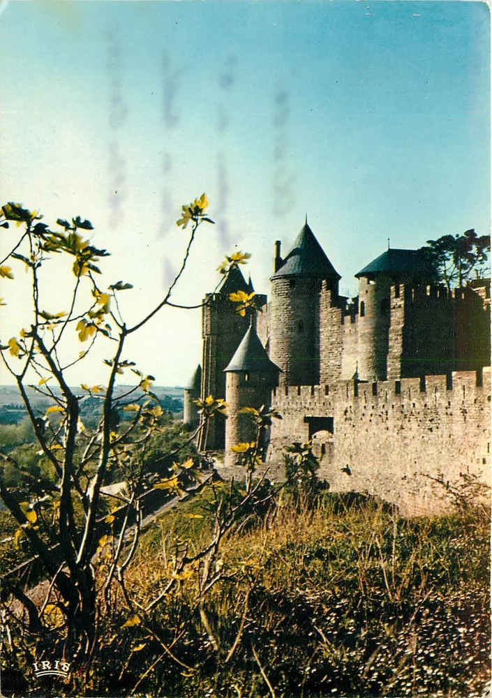 Castelo de Carcassonne — vista panorâmica — IRIS - Frente