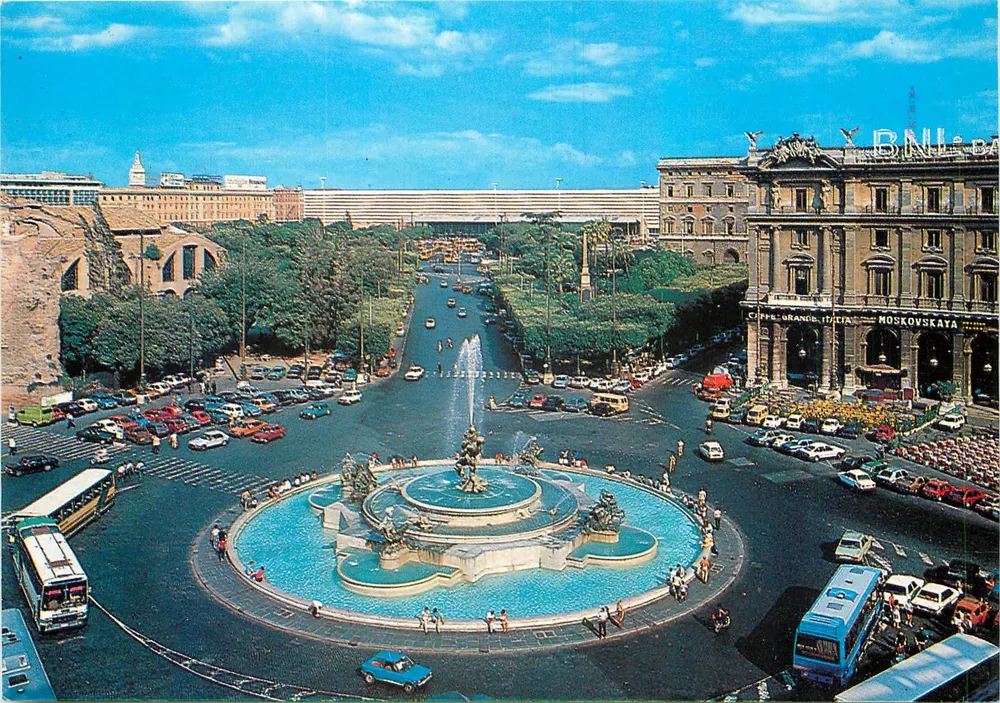 Piazza Esedra — Rome — 5787 - Voorkant