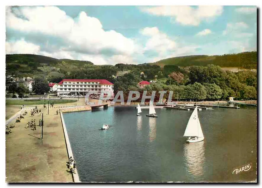 Gérardmer — Die Ufer des Sees - Das Hotel Beau Rivage — Photo Barin - Vorderseite