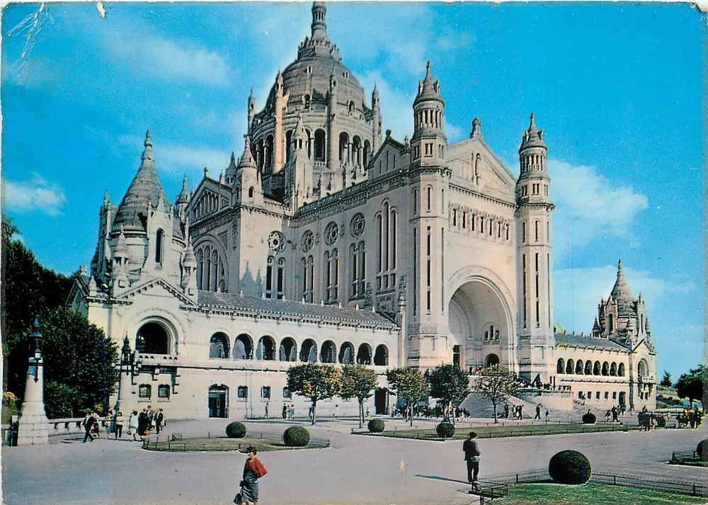 A Basílica de Lisieux — editor R. J. Bono, n° 103 - Frente
