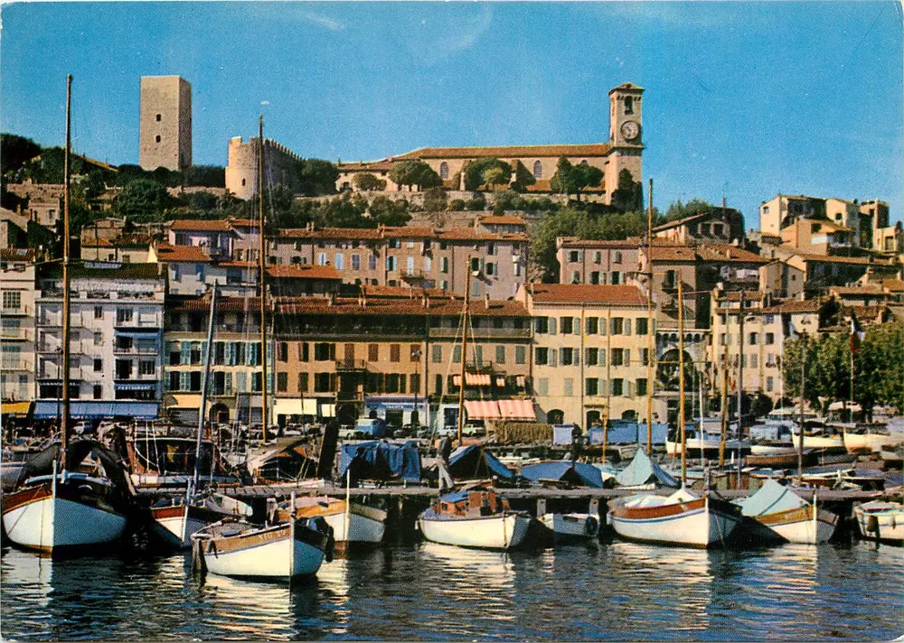 Cannes — Le Quai Saint-Pierre und der Suquet — Editions d'Art Montlot, Nr. 179 - Vorderseite
