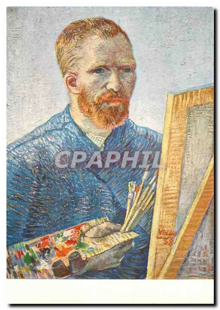 Vincent van Gogh — Portrait des Künstlers (am Staffel) — Éditions Numis, Paris - Vorderseite