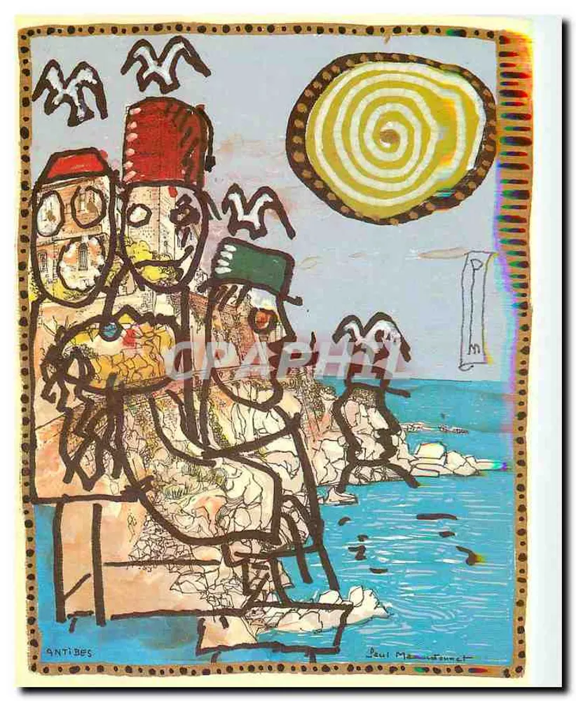 Antibes — desenho de Paul Maudonnet — Club Neudin - Frente