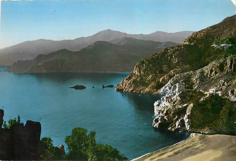 Golfe de Porto - La plage — Corse, Ile de Beauté — Éditions M.-C. Miramont - Recto