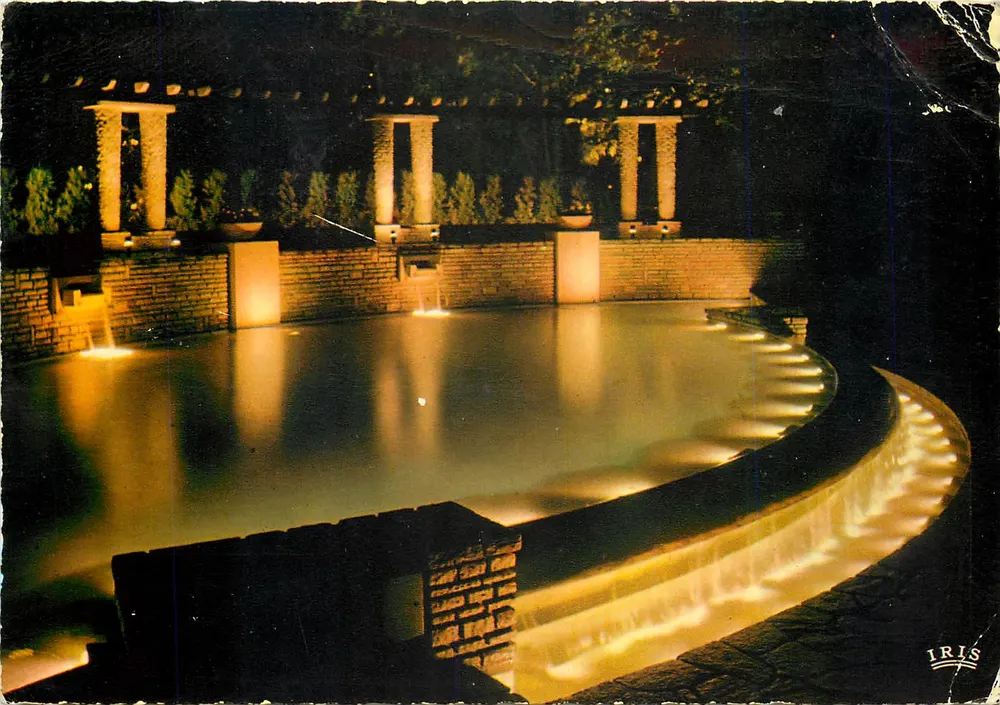 Fontaine de la Roseraie — Lyon — éditeur IRIS - Voorkant