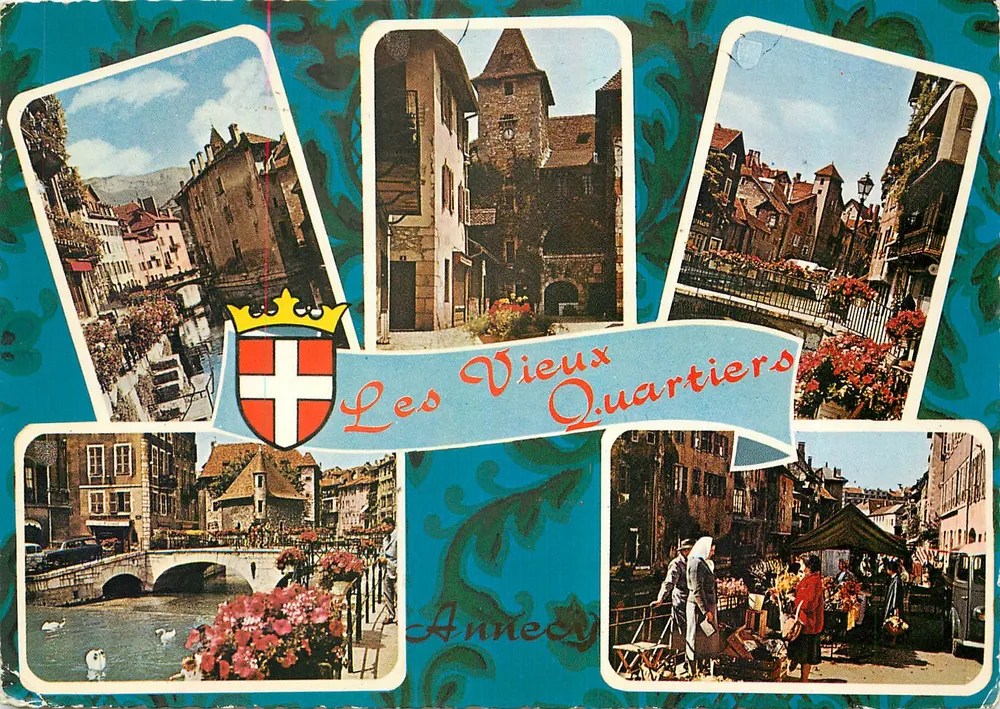 Os Velhos Bairro — Annecy — Edições Télé - Frente