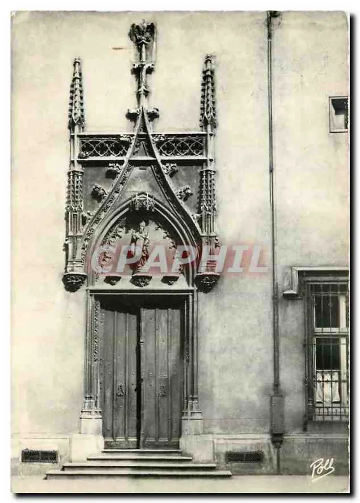 Portail gothique de l'Hôpital St. Nicolas — Metz — Éditeur : P. Boll - Recto