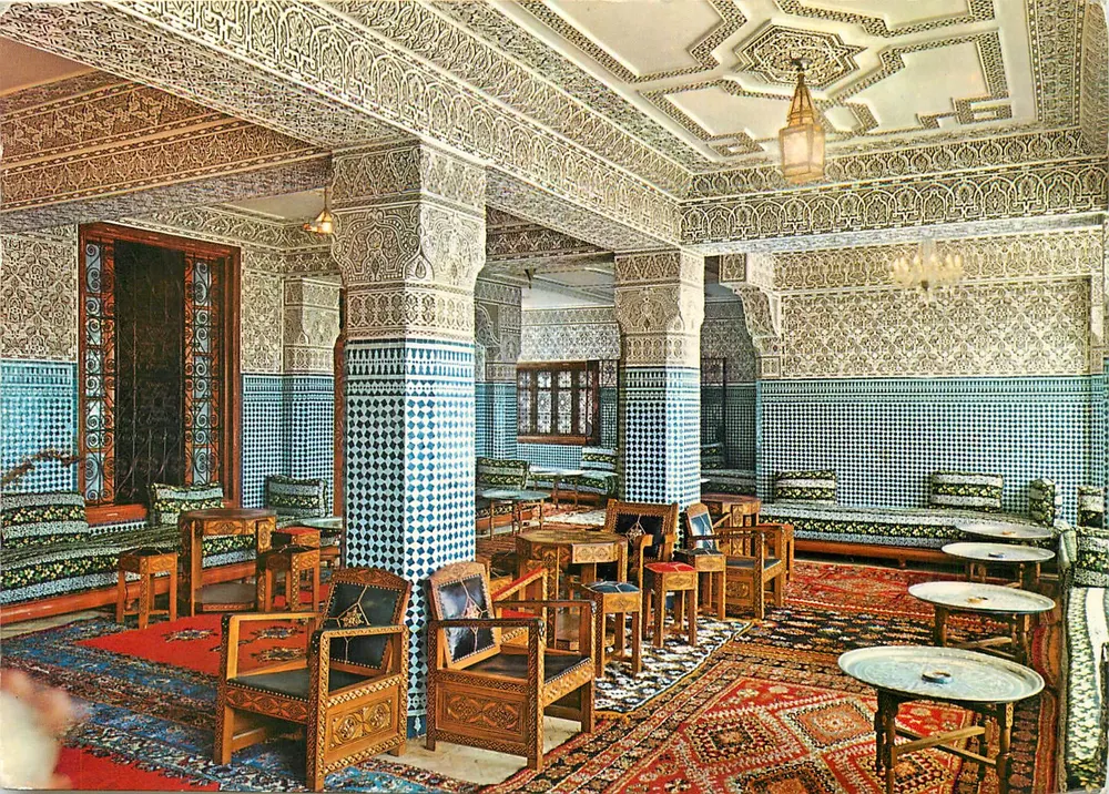Ontvangerkamer van het Palazzo Bouayad — Meknès — Uitgaven Ingéria Escolar, Tanger - Voorkant