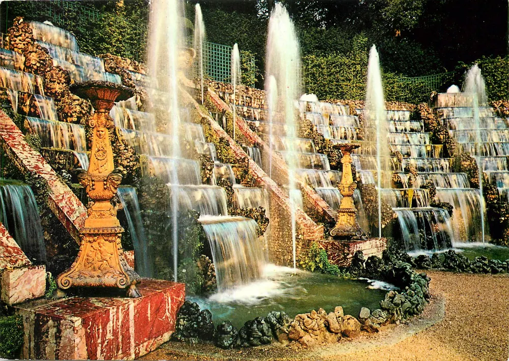 O Bosque das Rocailleiras — Versailles — Éditions d'Art - Frente