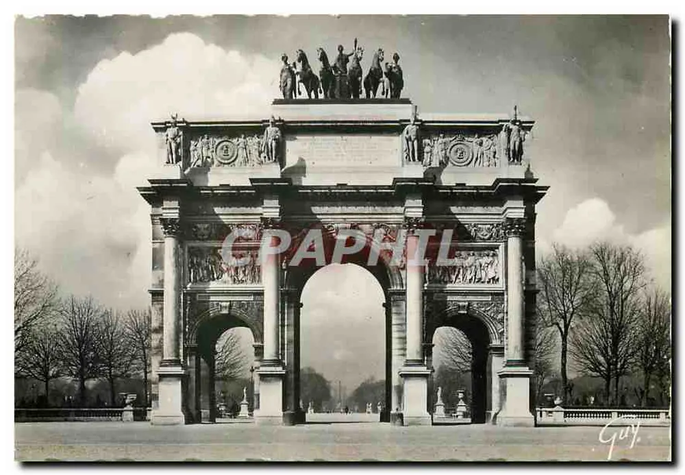Arc de triomphe du Carrousel — Paris — Éd. d'Art GUY, n° 742 - Recto