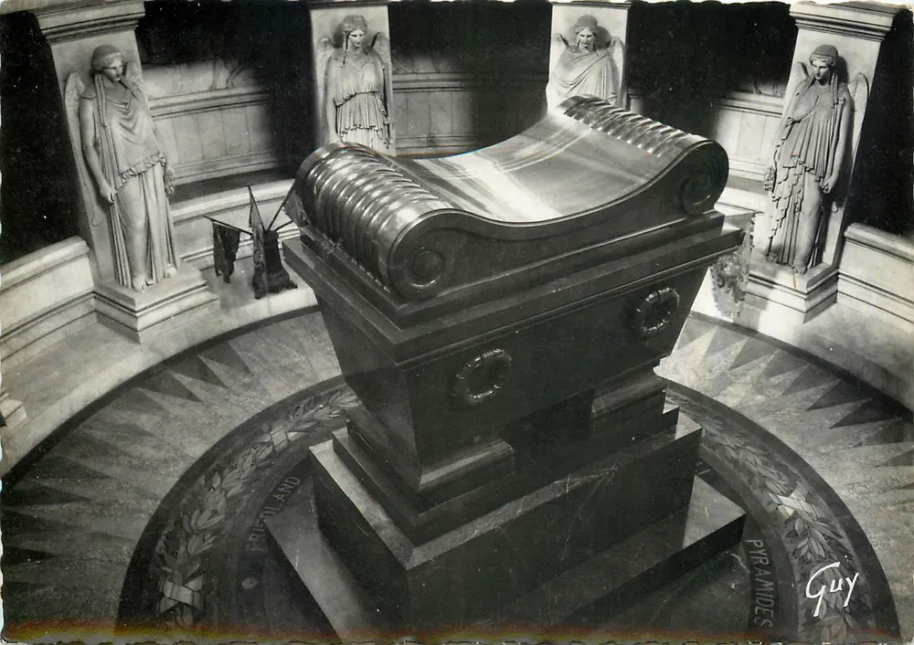 Der Sarg von Napoleon I. in den Invaliden — Paris — Kunstausgabe Guy n°731 - Vorderseite