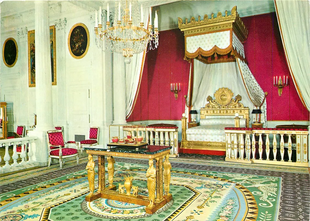 Versailles - Le Grand Trianon — La Chambre de l'Impératrice — Éditions d'Art - Recto