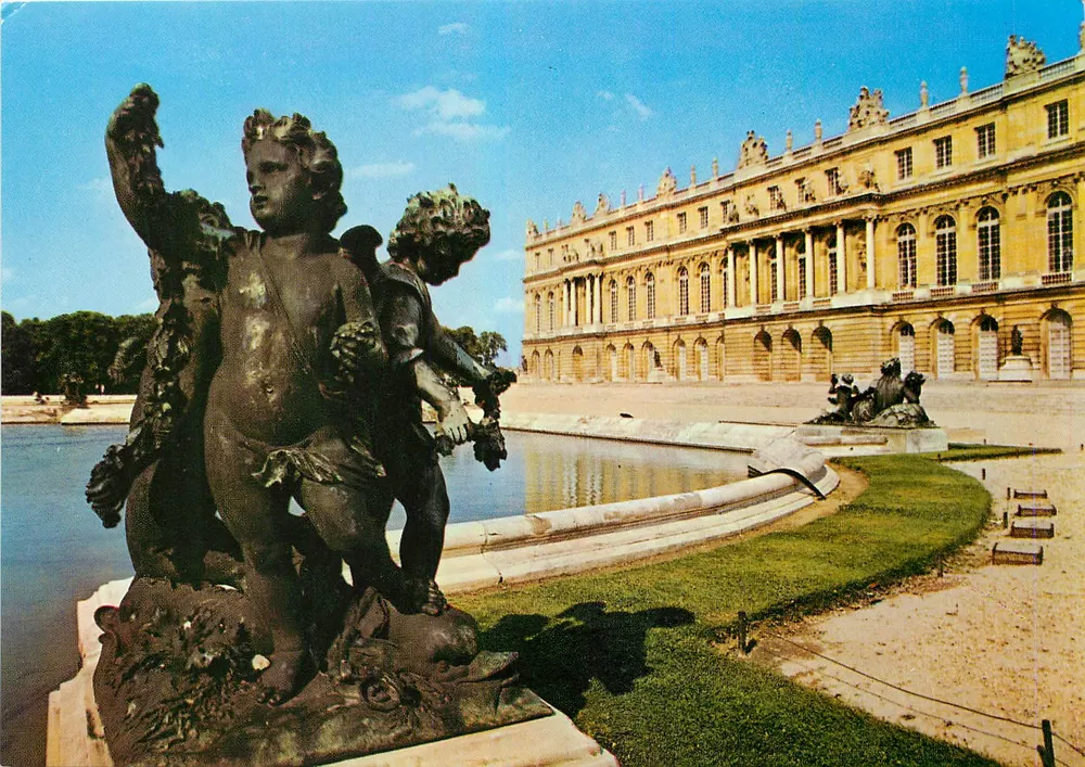 Versailles — Terrasse lado Orangerie — Edições LYNACOLOR, n°151 - Frente
