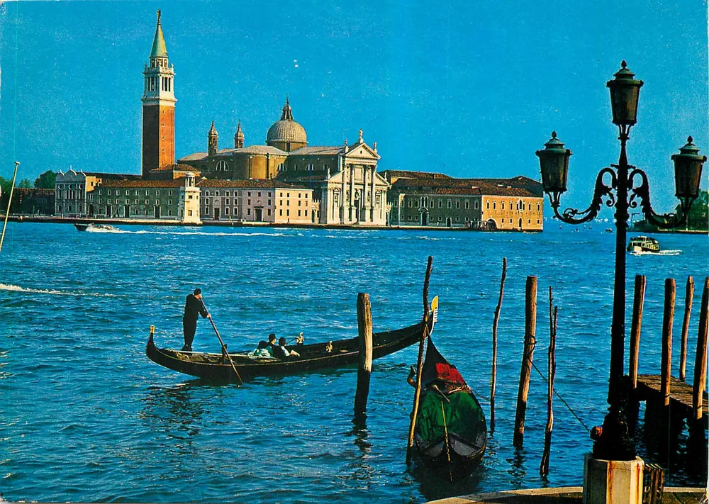 Veneza — Vista de San Giorgio Maggiore — Ediz. G. Gerlin, n° 110 - Frente