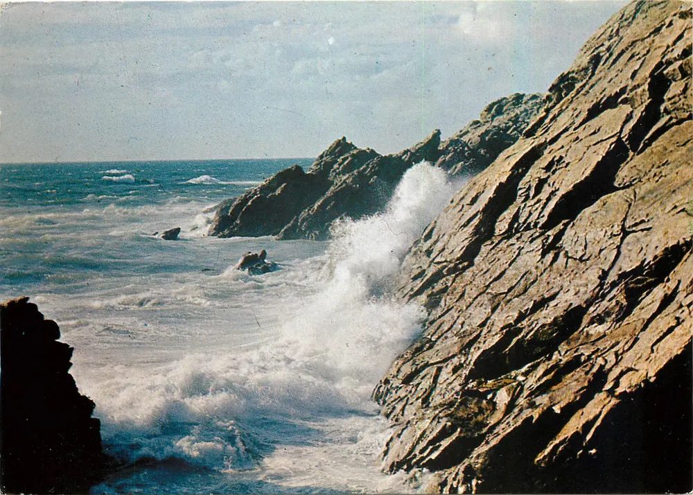 Wildküste von Quiberon — pittoreske Bretagne — Éditions de Bretagne, Quimper - Vorderseite