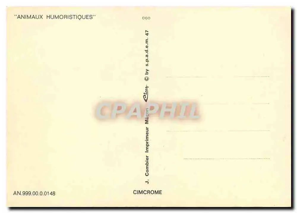 Galo da floresta — publicidade para investimento seguro — J. Combier, n° 47 - Verso