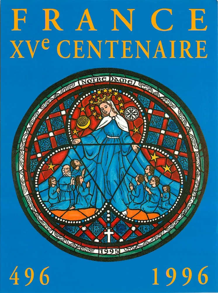 Notre Dame — Jahrhundertfeier Frankreichs 1996 — Verein XVᵉ Jahrhundertfeier Frankreichs - Vorderseite