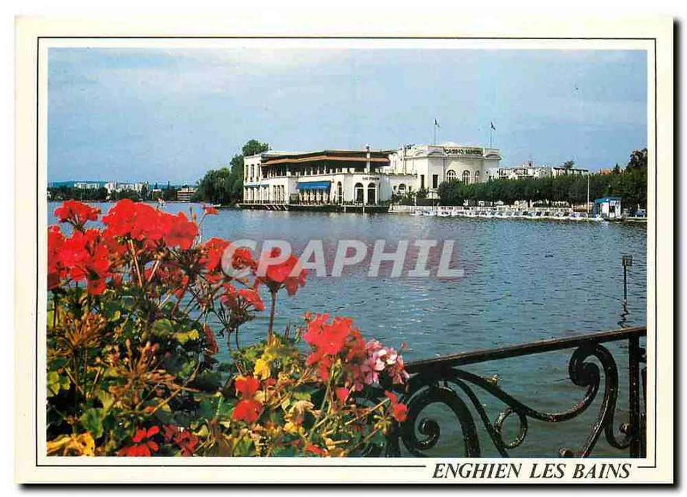 Enghien-les-Bains — Vue du lac et du casino — Éditions L'YNA-PARIS - Recto