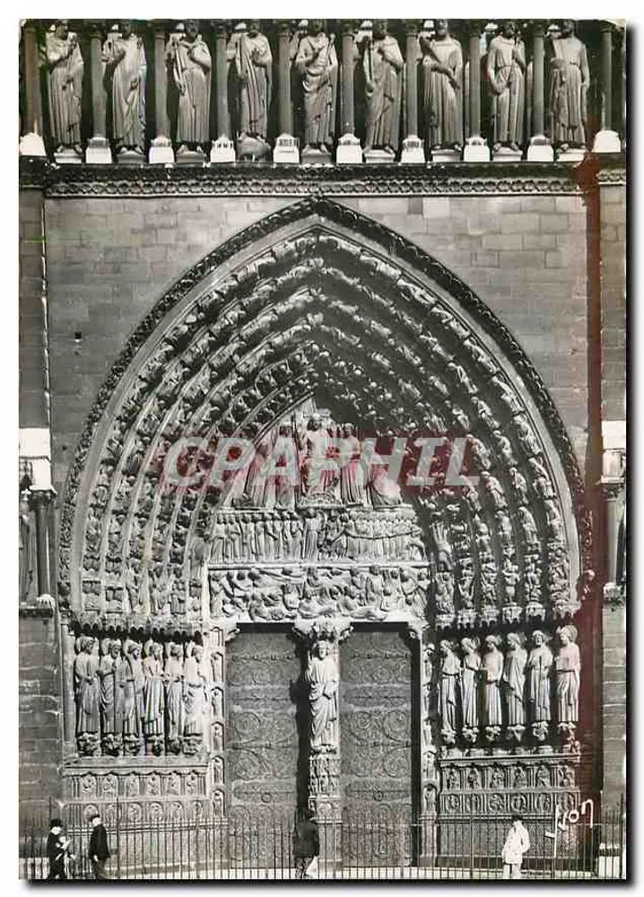 Portail de Notre-Dame — Paris — Éditions d'Art Merret - Recto