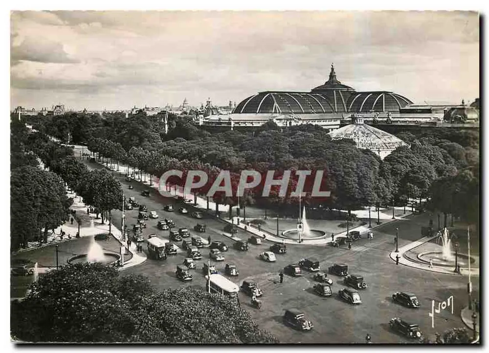 Paris — Rond-Point dos Campos Elísios — Éditions Flanant - Frente