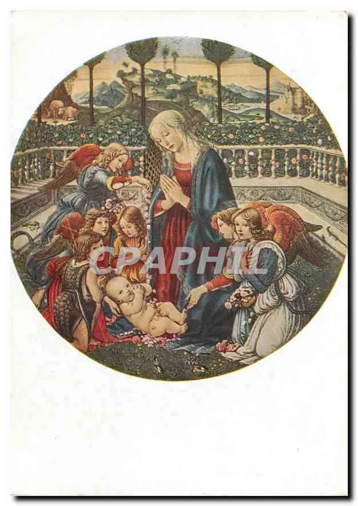 Naganie — autor: Fra Angelico — wydawca Albert A. Lamet, Paryż - Awers