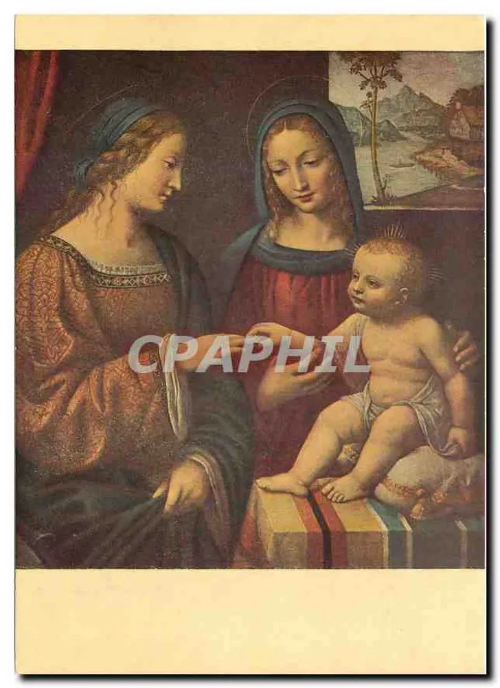 Le mariage mystique de Sainte Catherine — œuvre de LUNINI Bernadino (vers 1475-après 1533) — Éditions LAMPI, Paris - Recto