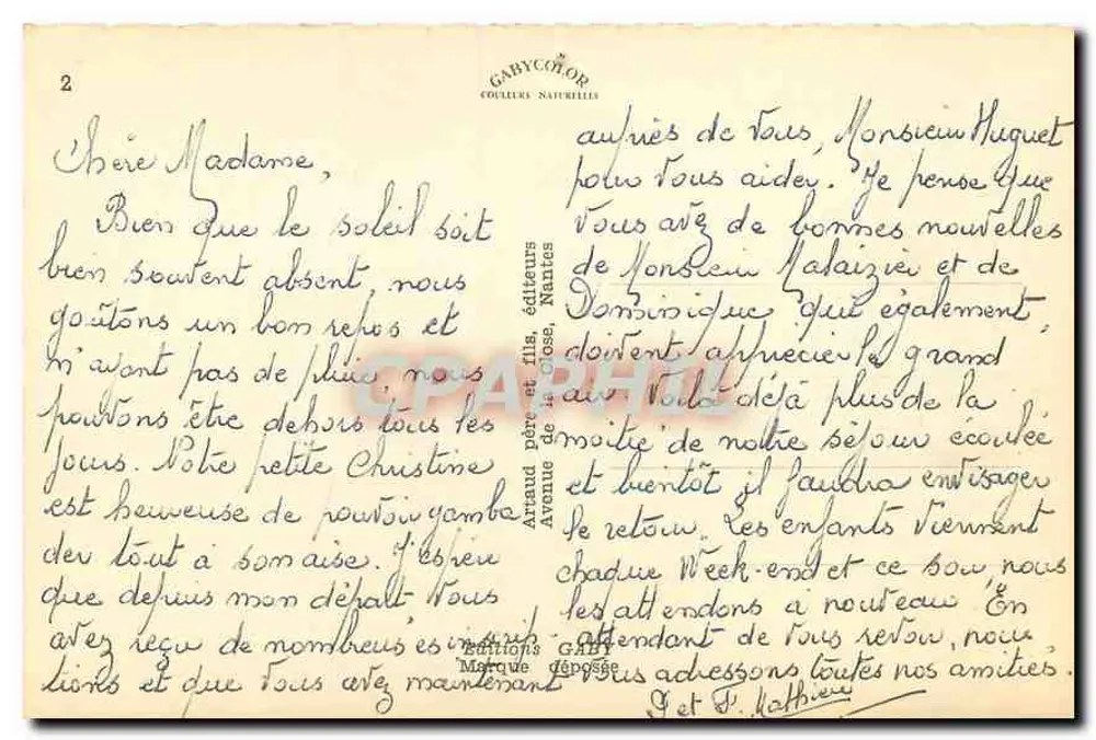 Fort-Mahon — Allgemeiner Blick, Bucht von Authie, La Courguinoise — Éditions Gabycoeur, Wantes - Rückseite