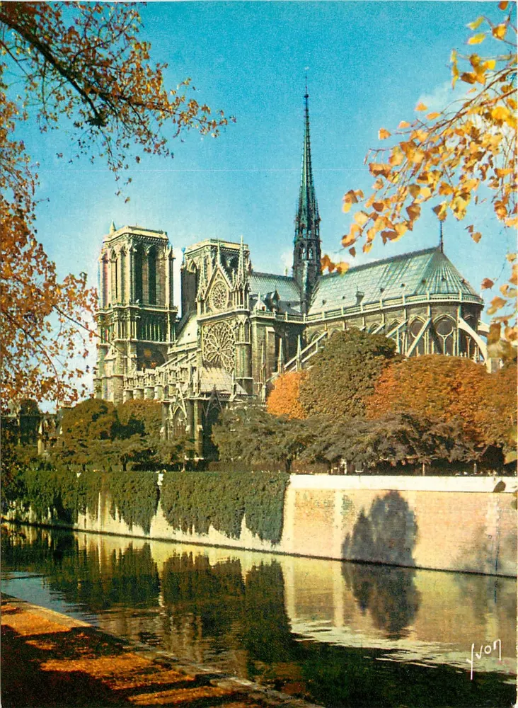 Notre-Dame de Paris — Herbstansicht — Éditions Jean-Jaurès, Nr. 2857 - Vorderseite