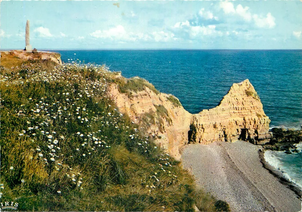 Pointe du Hoc — cliffs and monument — IRIS - Front